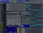 Blue Clock Skin ��� FL Studio